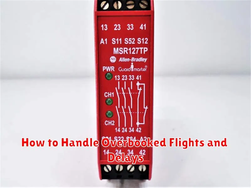 How to Handle Overbooked Flights and Delays