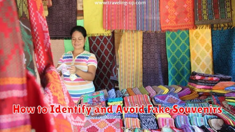 How to Identify and Avoid Fake Souvenirs
