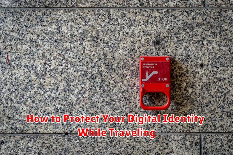 How to Protect Your Digital Identity While Traveling
